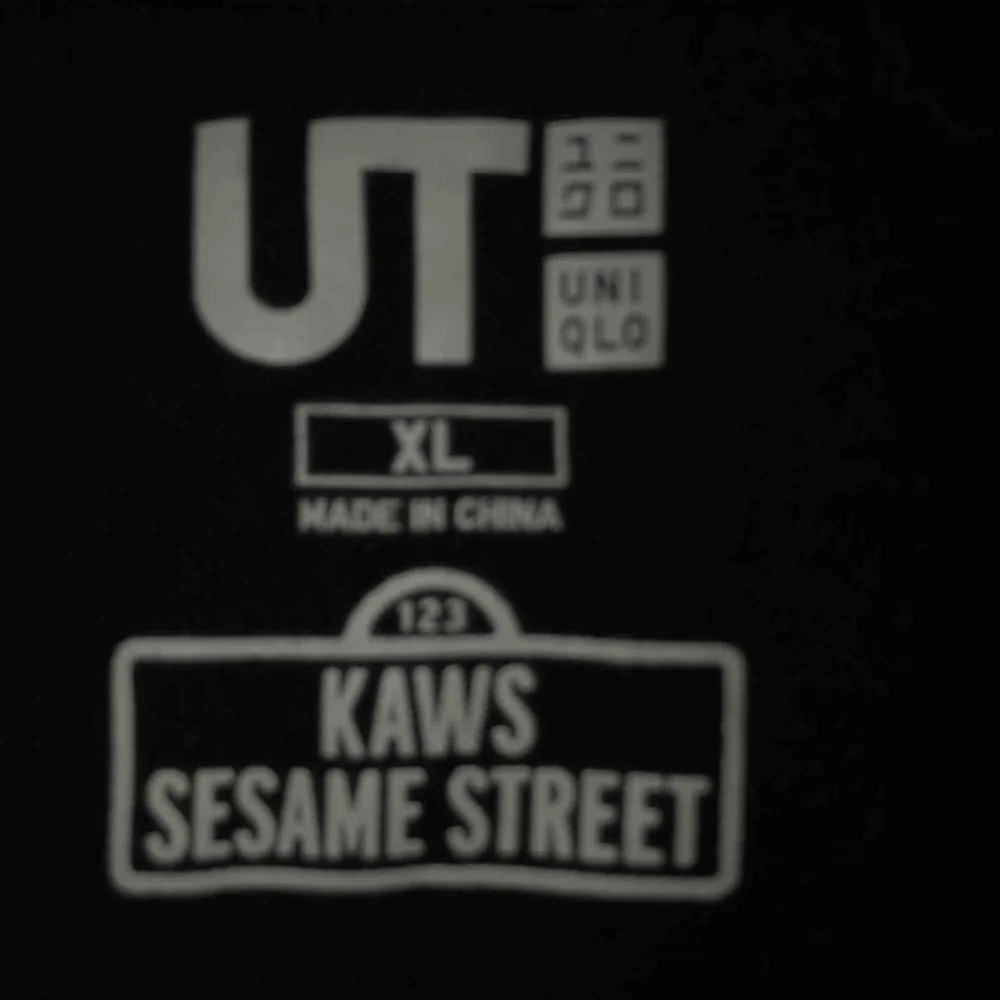 Kaws x Uniqlo x Sesame Street T-shirt I st xl. Möts i Stockholm eller så kostar frakt 36kr:). T-shirts.