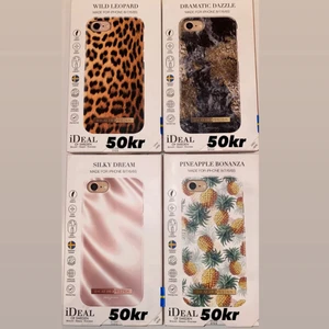 Skal IPhone SE/8/7/6/6S - Fina skal till Ipone SE/8/7/6/6S från blandade märken. Enskilda priser på bilderna eller alla för 450kr. Alla är i fint skick, någon enstaka har en spricka (meddelar vid intresse om närmare skick samt ev extra bilder). Kan skickas, köparen betala frakt.