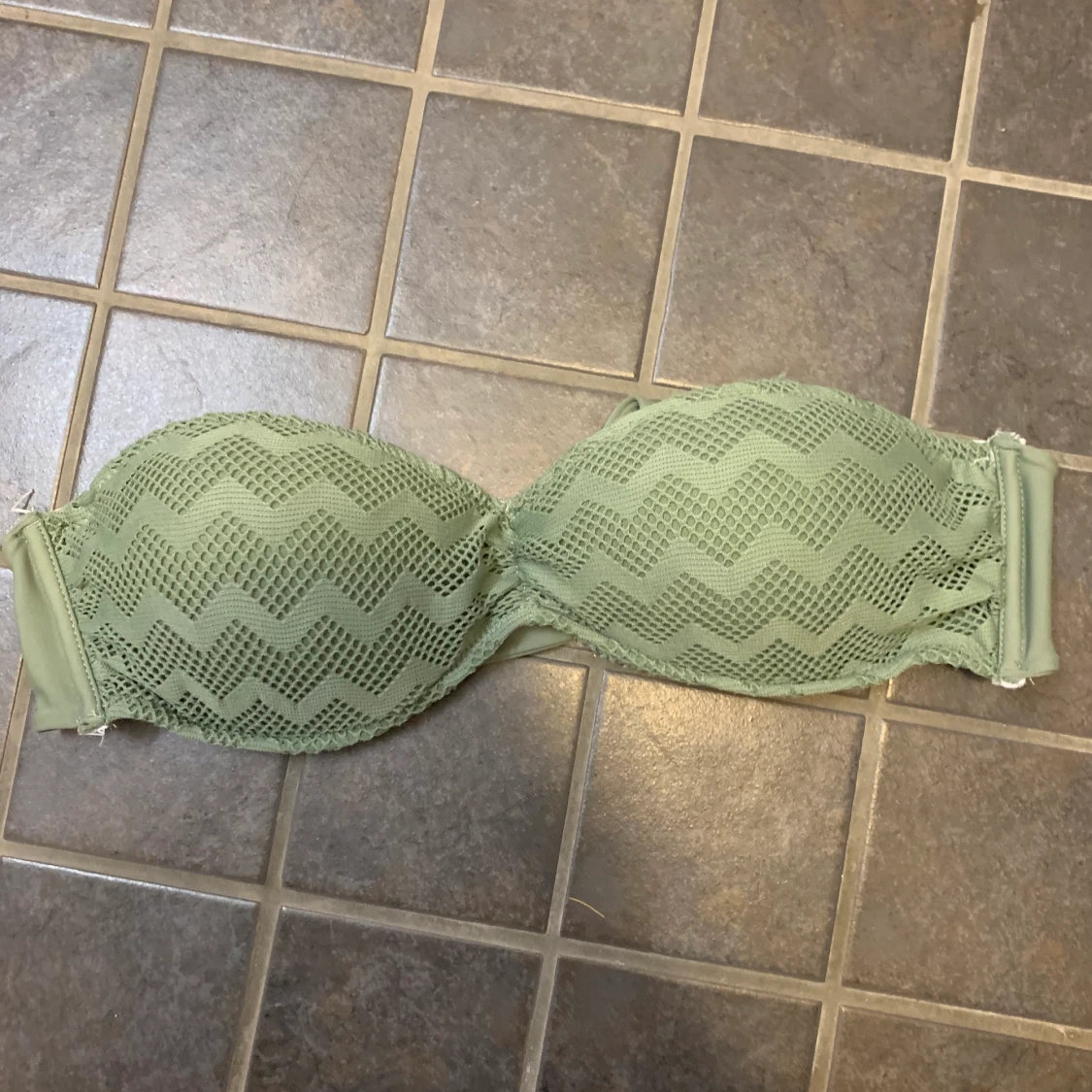 Grön bikini topp - M