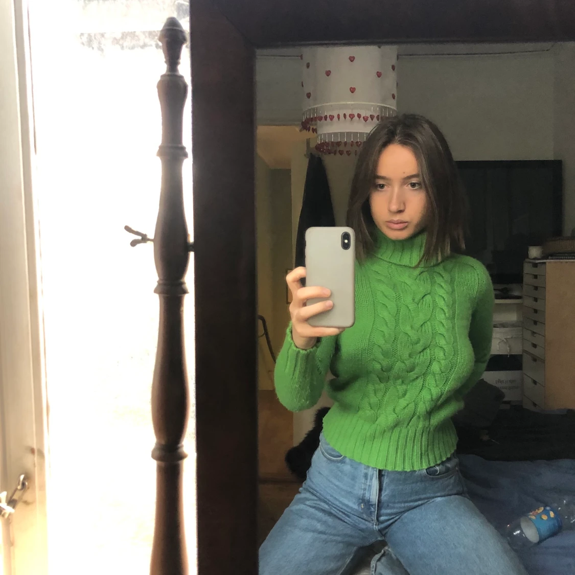 Fräsch Semikabelstickad