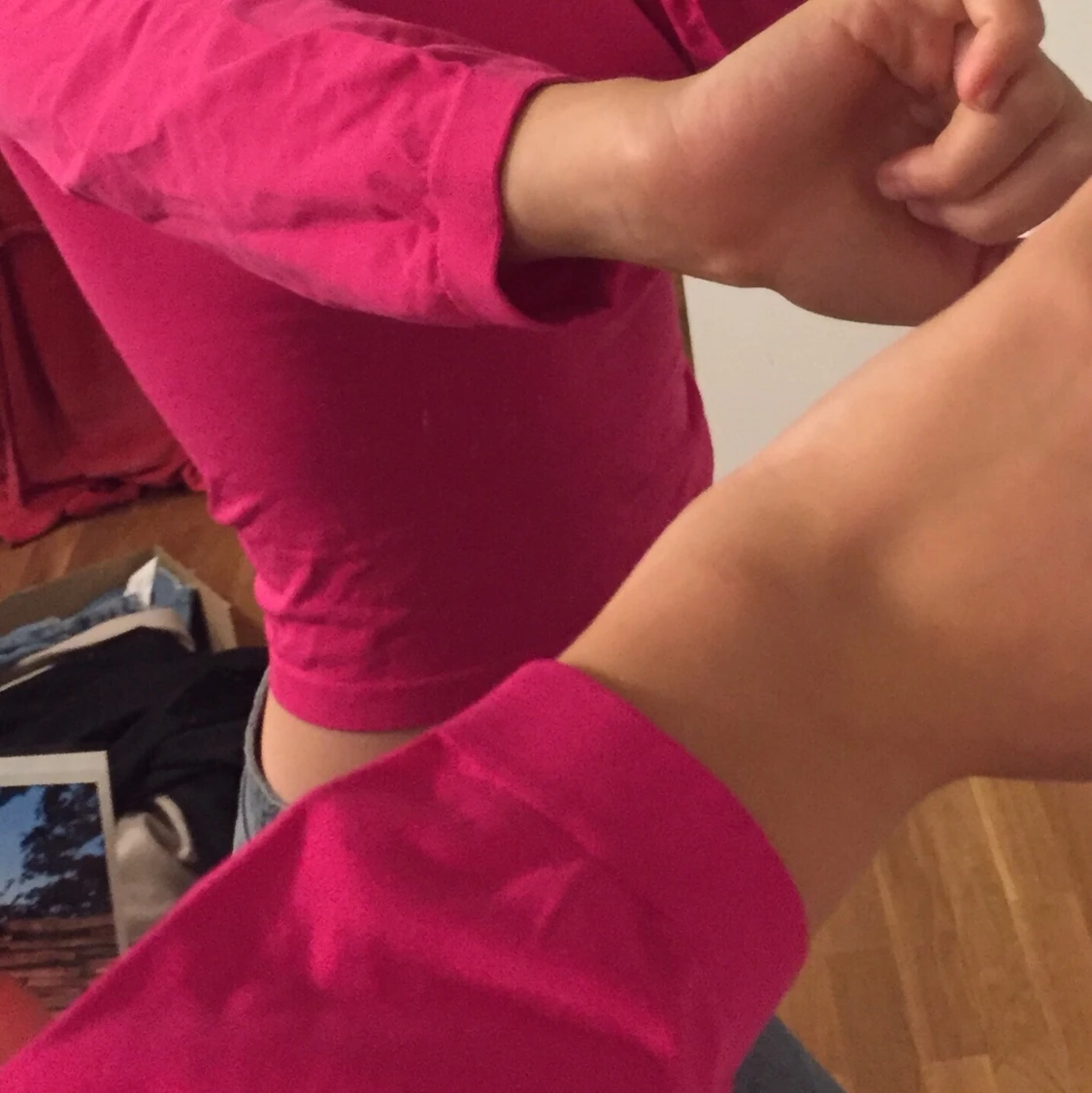 Neon rosa polotröja - 91