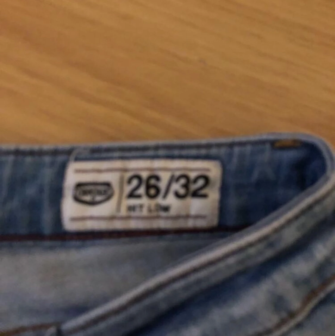 Blåa crocker jeans - 90