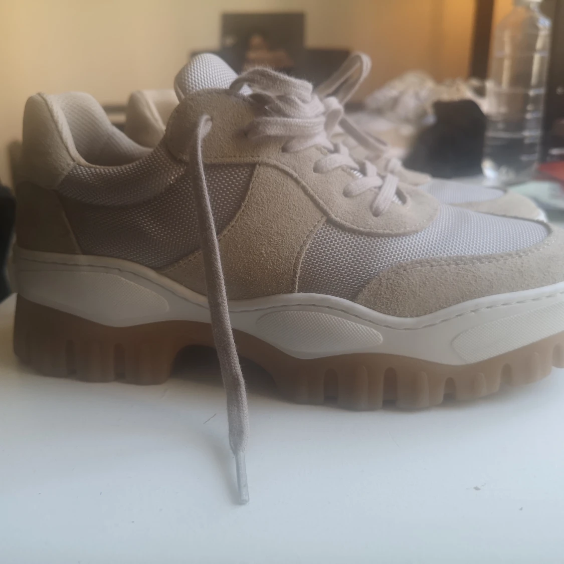 Chunky sneakers beiga