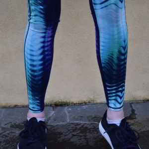 Träningstights - Supercoola och sköna. För träning eller annan aktivitet💚💙