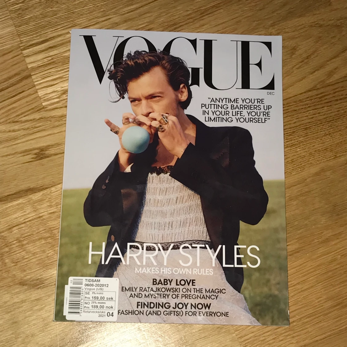 Harry Styles VOUGE magazine