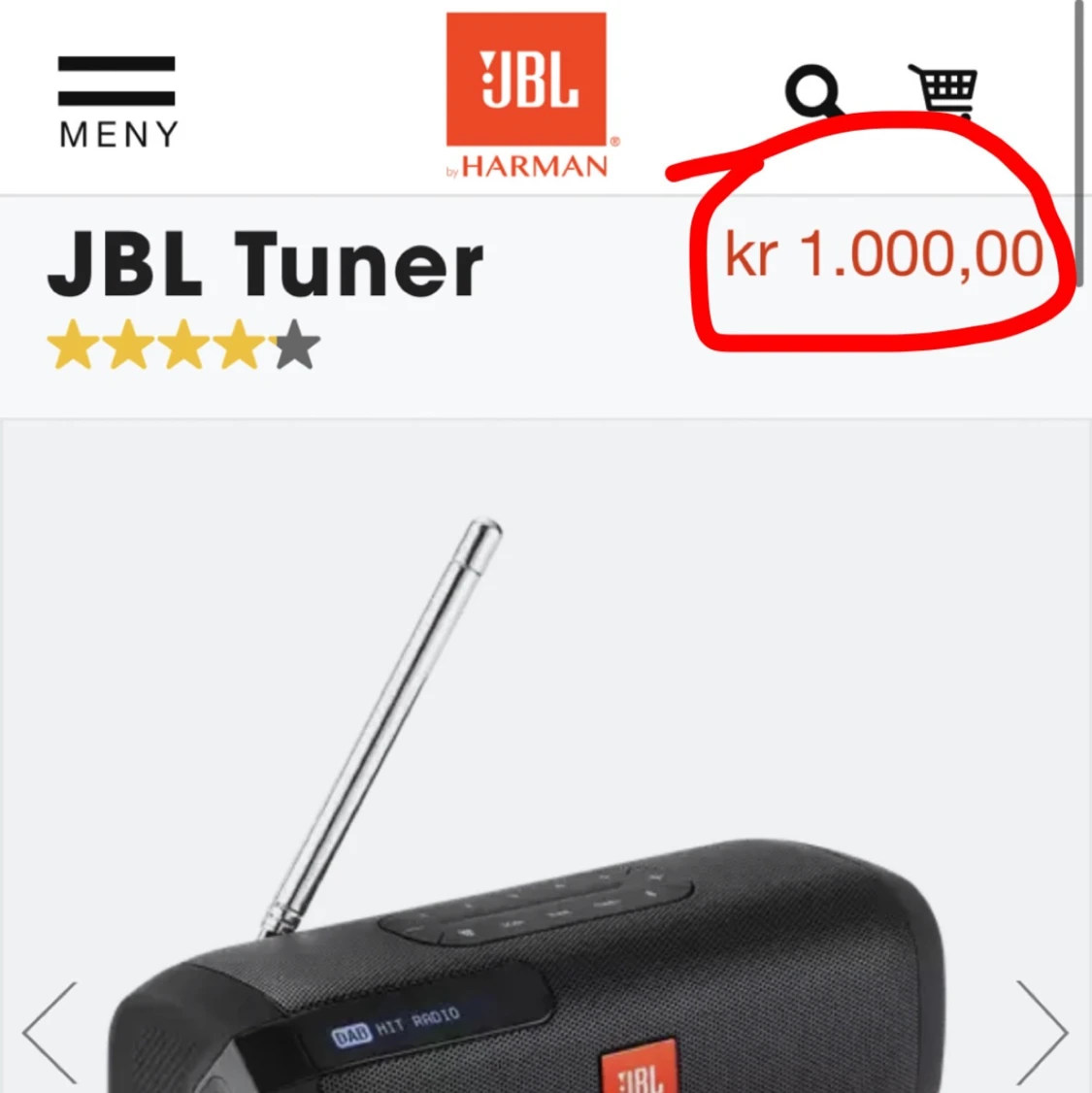 JBL högtalare  - 91