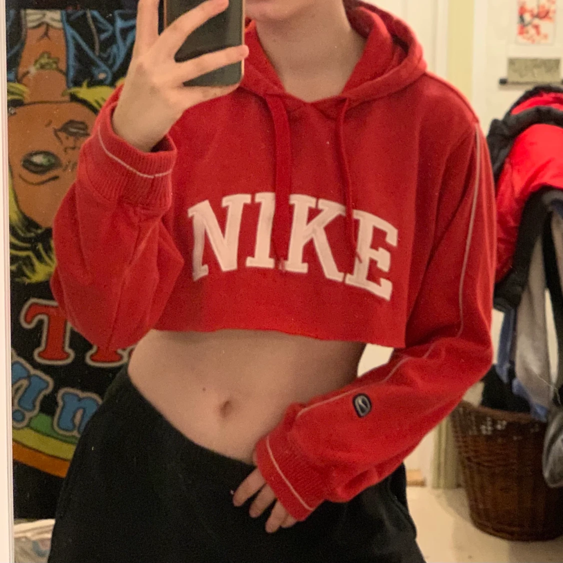 Cropped Nike hoodie  - 91