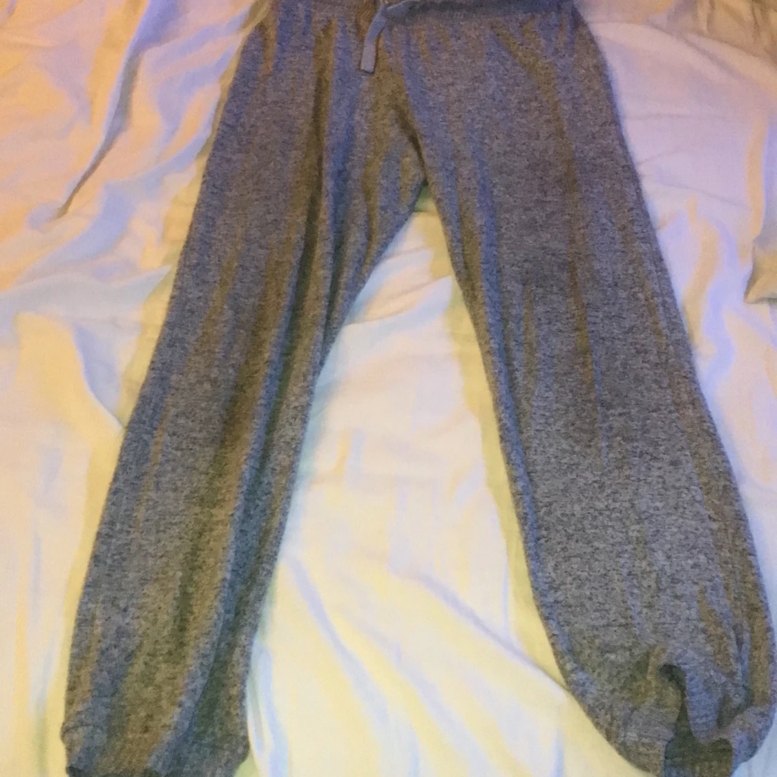 Tunna Gråa mjukisbyxor - 91