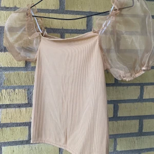 New Look Petite organza mesh sleeve top  - Never worn, only tried on. Buy both this, and the pink one for 110total + shipping. 