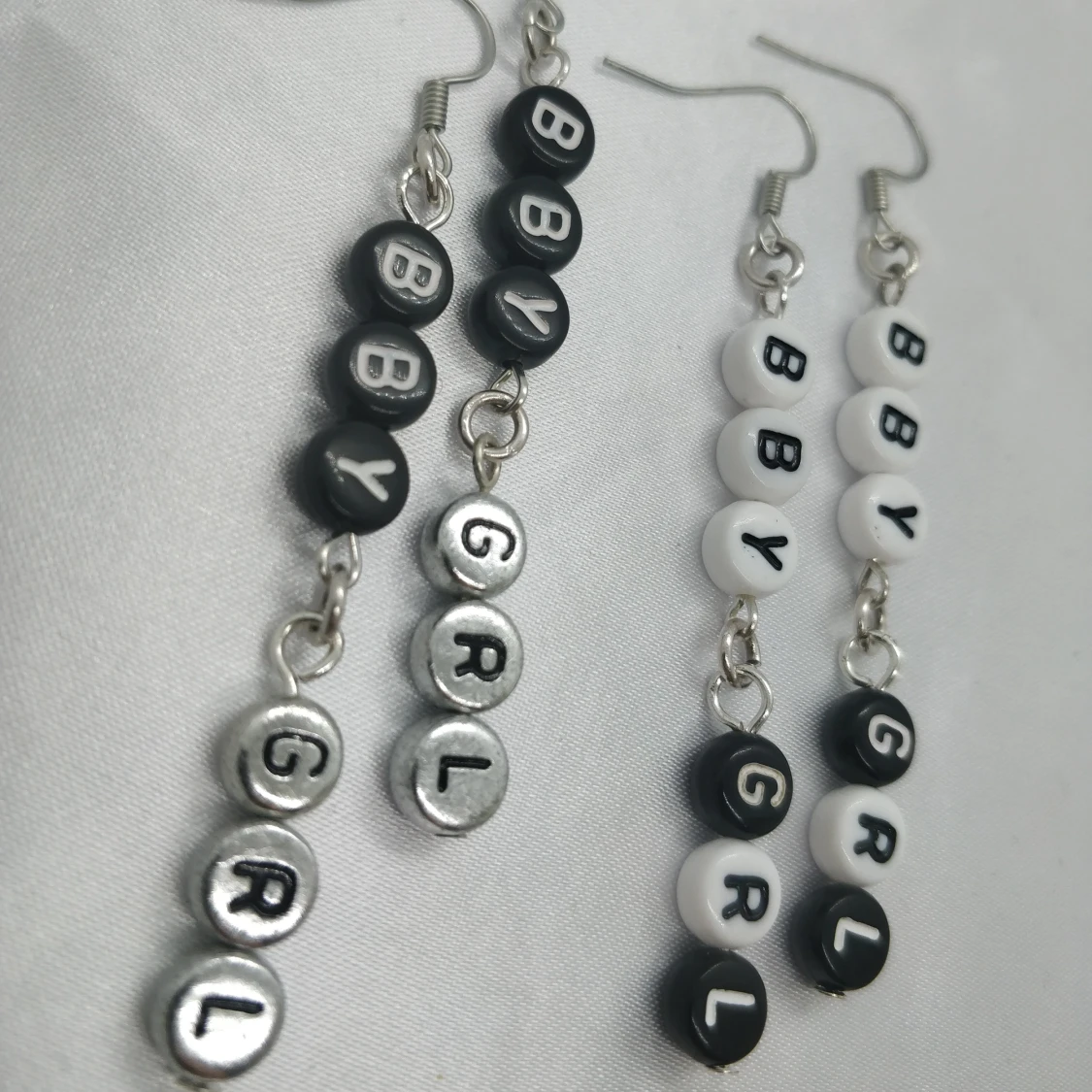 Handgjorda bbygrl-örhängen - 90