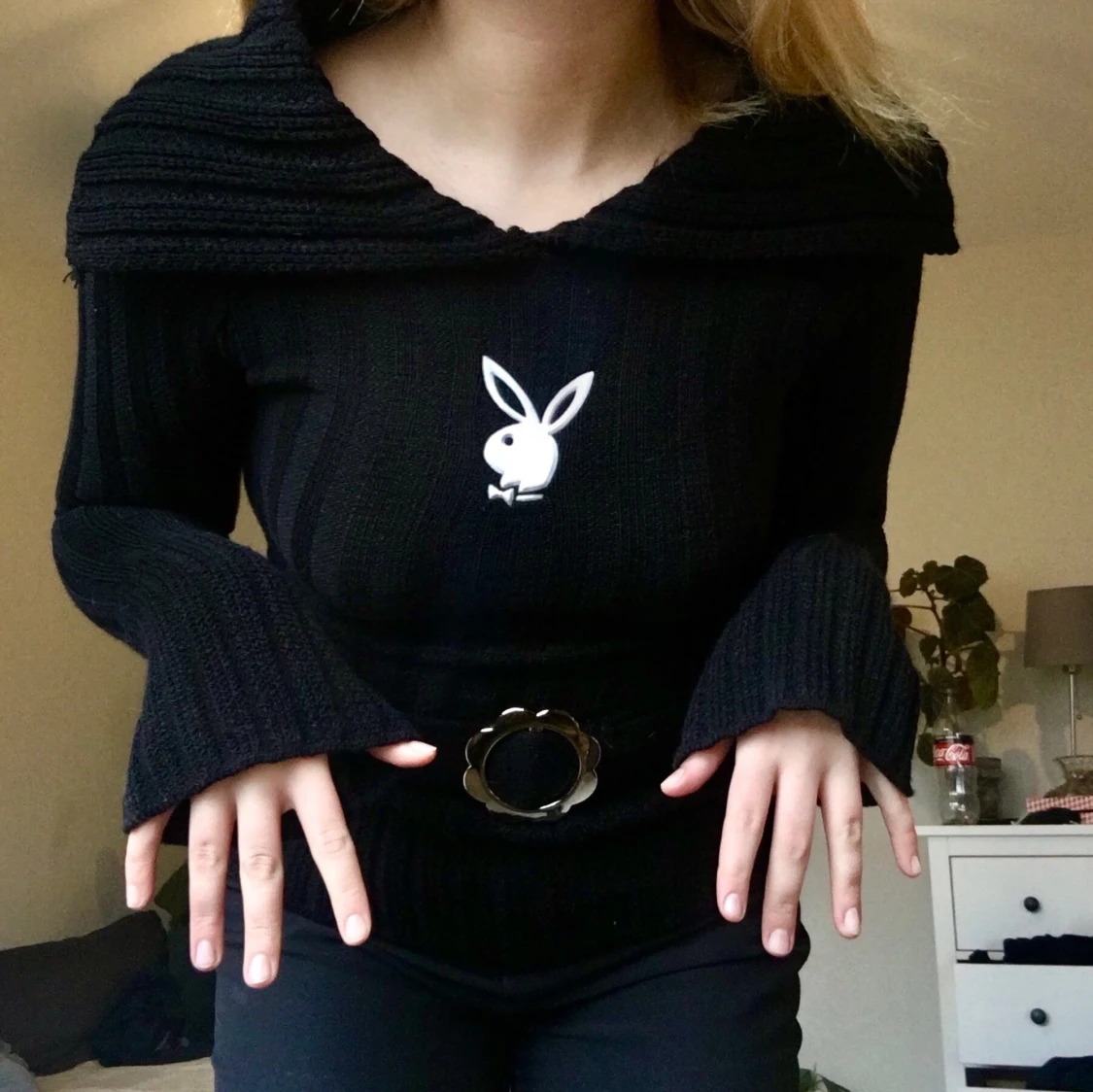 ✨Stickad Playboy tröja✨