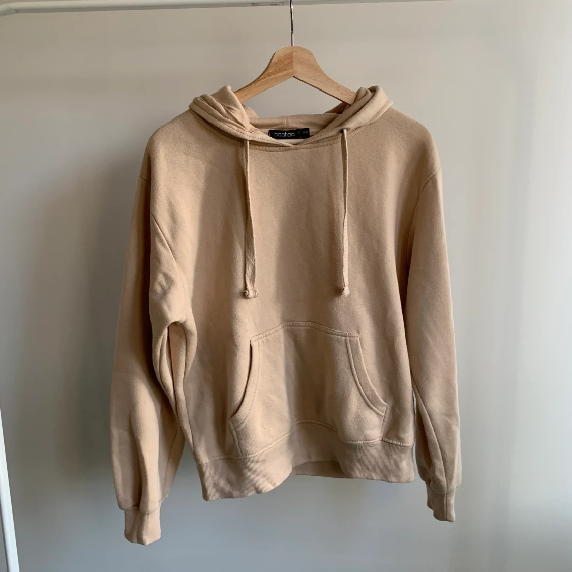 Beige hoodie