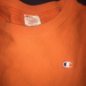  - En champion tröja som nyligen köptes här på plick! Eftersom det är mer En tjejmodell så var en alldeles för liten för mig tyvärr.. det är en M men skulle säga att den sitter mer som en S beroende på hur tajt/löst man vill ha den! 