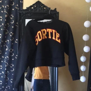  - Snygg tröja ifrån Bikbok, säljer den pga för stor! Använd typ 2 gånger så är i perf skick, köpt för 500 kronor! 