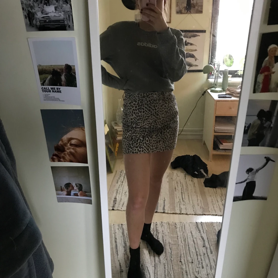 Leopardmönstrad kjol🐆 - 90