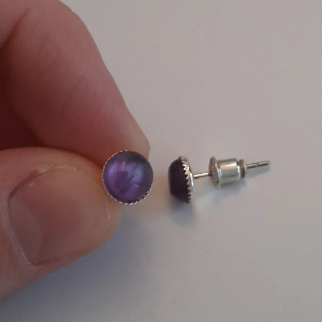 Lila örhängen - 91