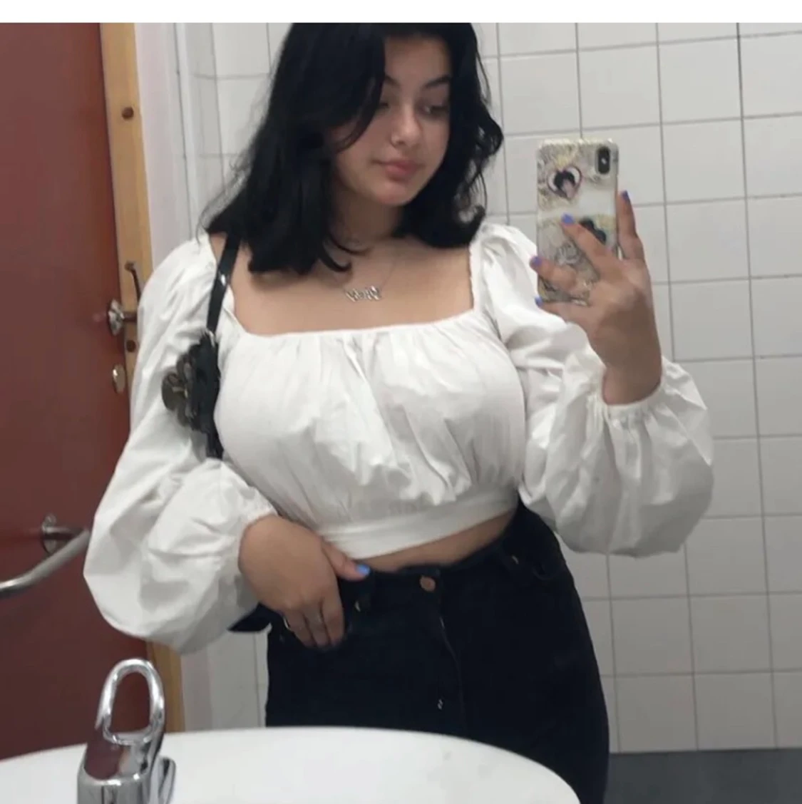 Vit Blus frĂ„n Nakdđđ