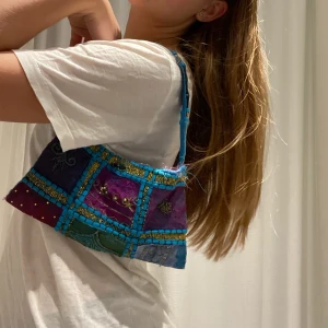 Handmade minibag - Sjukt snygg minibag i coolaste tyget🥰