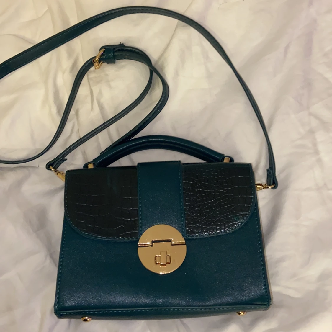 Grön snygg väska - 91