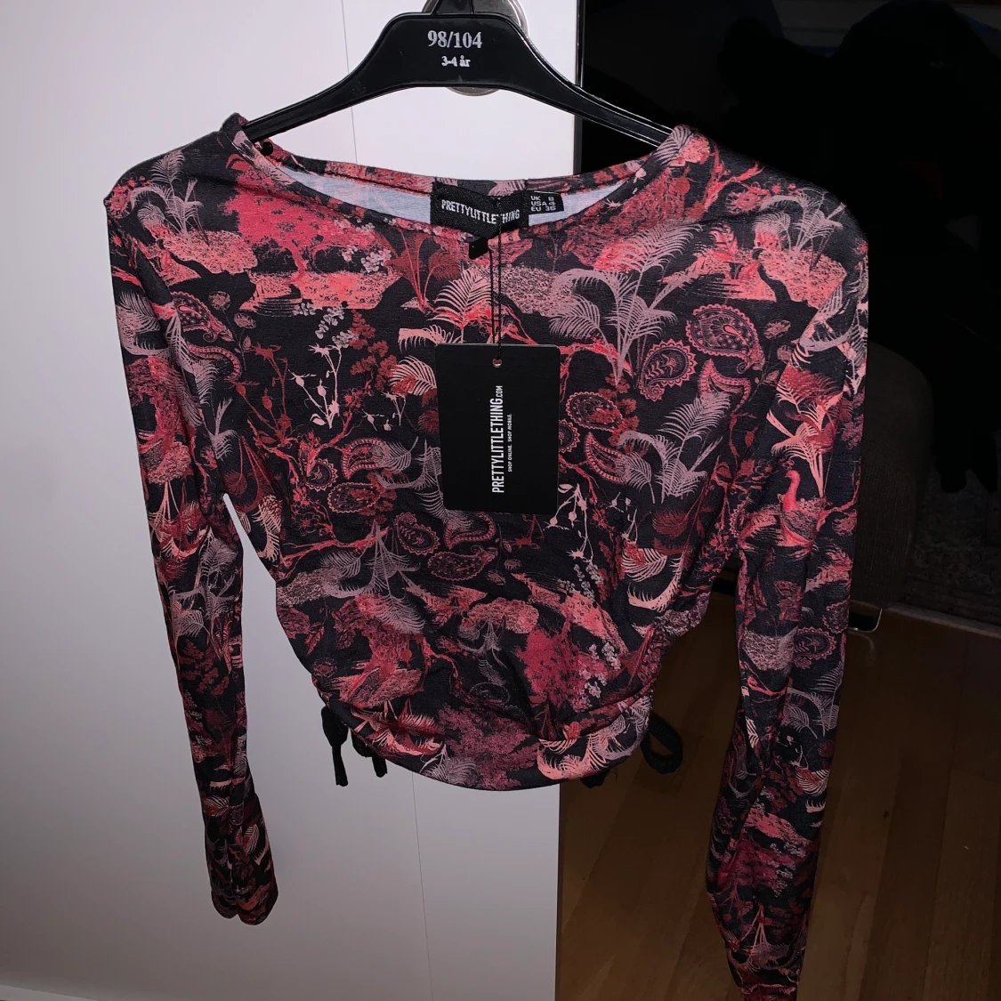 Långärmad Crop top  - 91