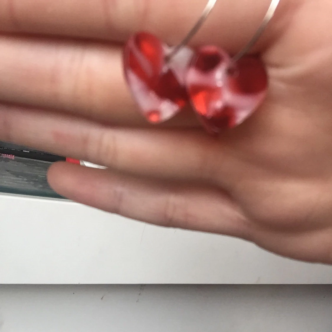 Örhängen med hjärta - 90