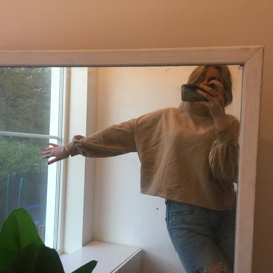 TRÖJA MED PUFFÄRMAR - 90