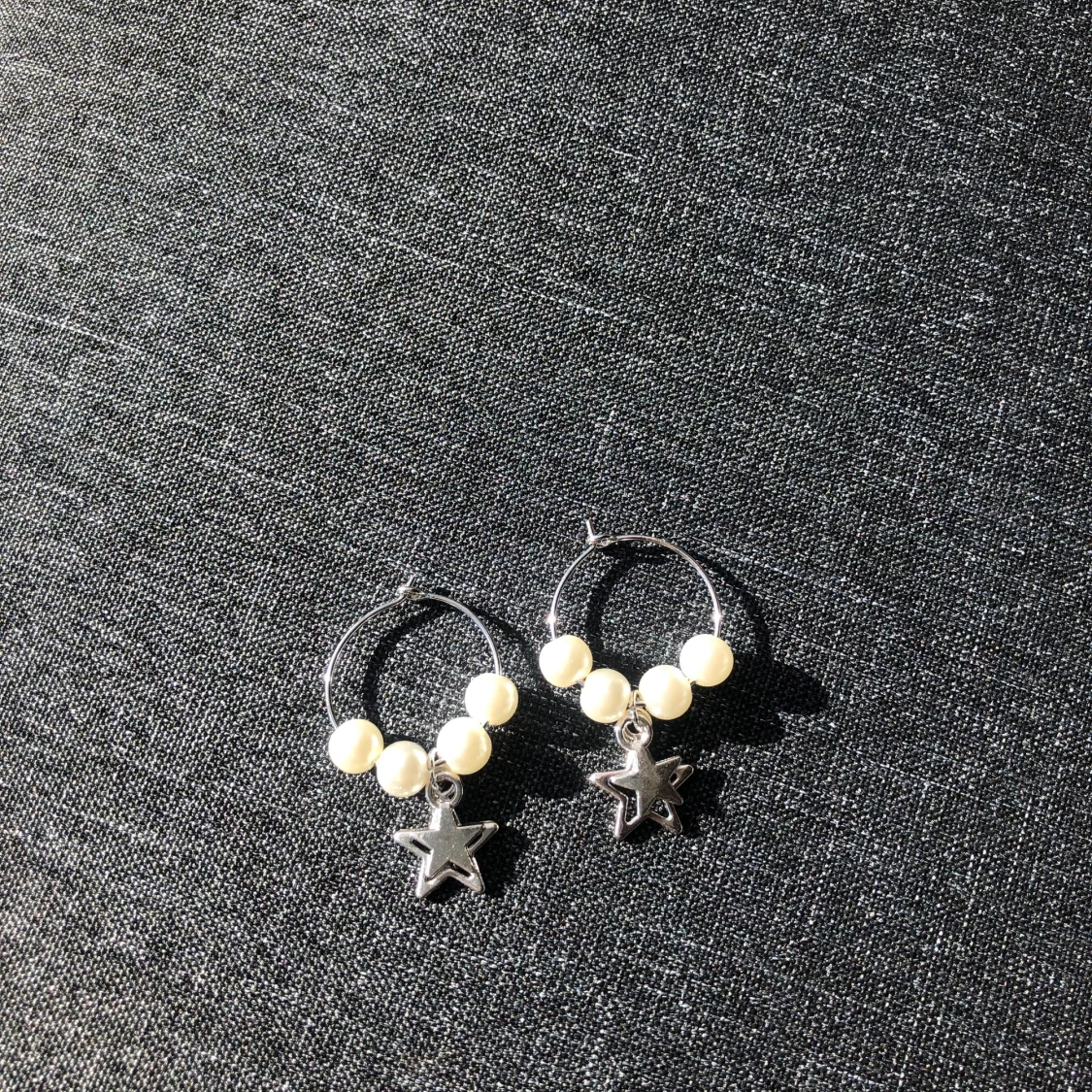 Örhängen med pärlor och stjärnor✨✨ - 90