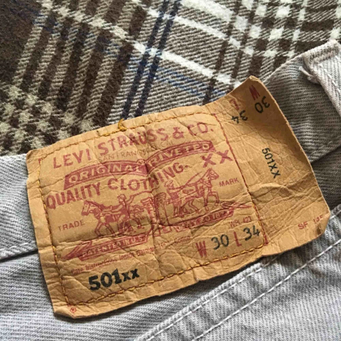 Washed Levi’s 501 Jeans - 91