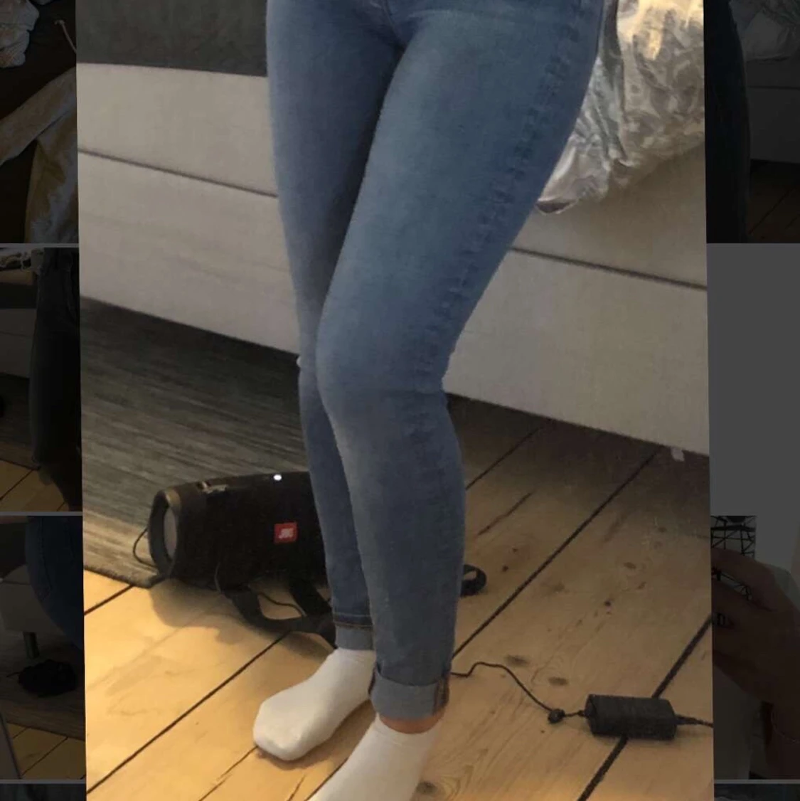 vanliga blå jeans från Cubus, storlek S - 90