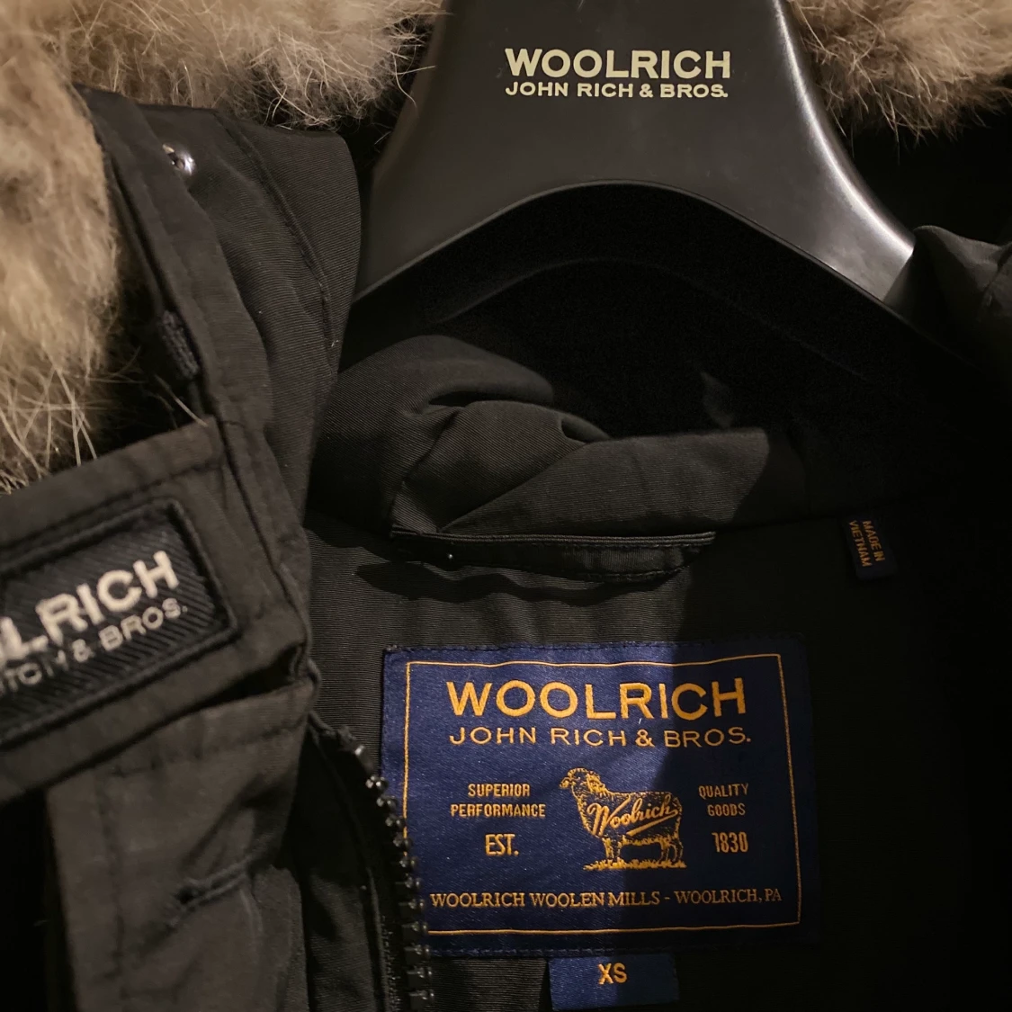 Äkta Woolrich vinterjacka stl xs. - 90