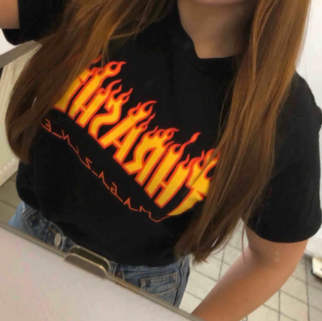 Thrasher T-shirt strl S - 90