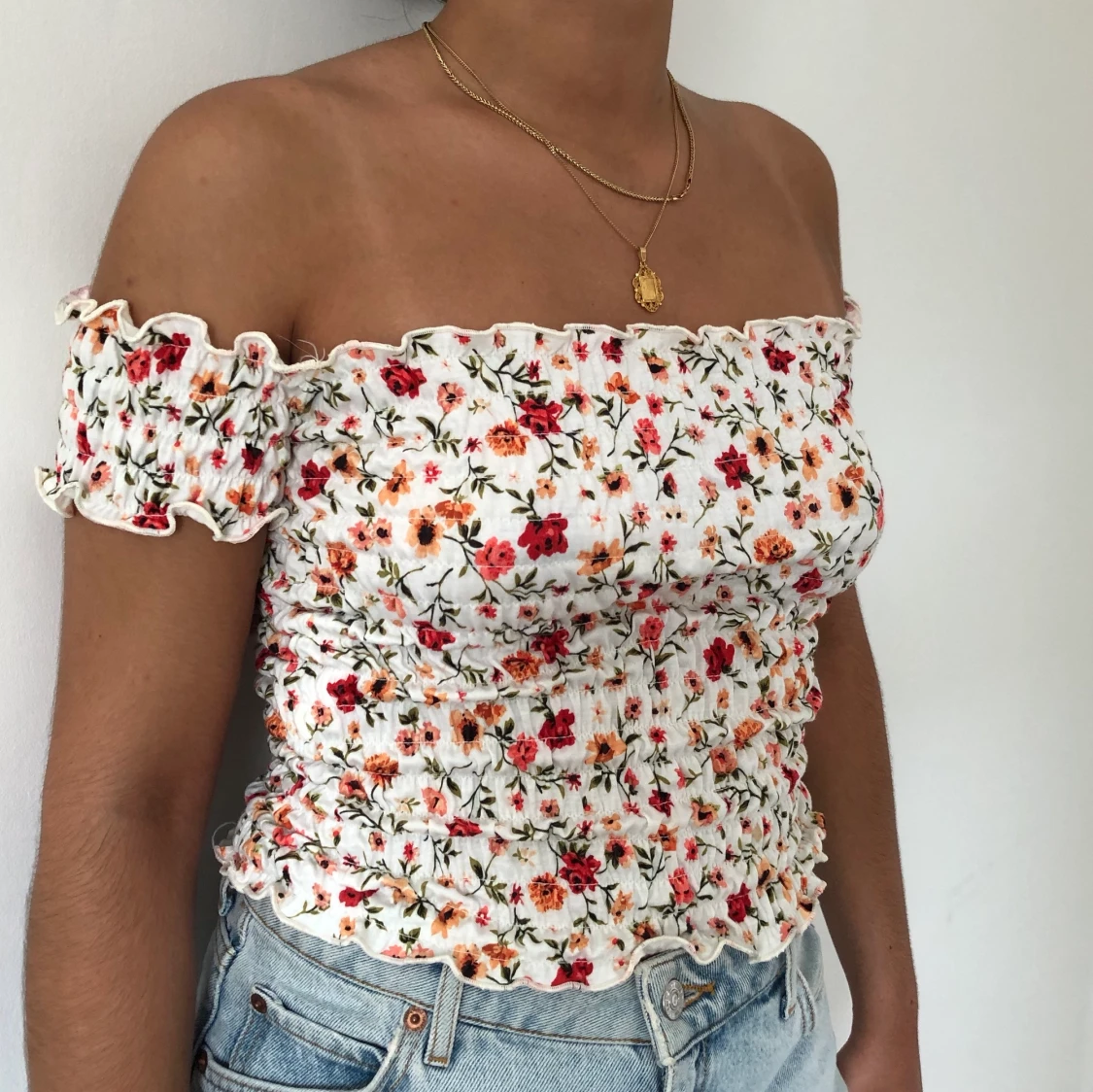 Off the shoulder top!
