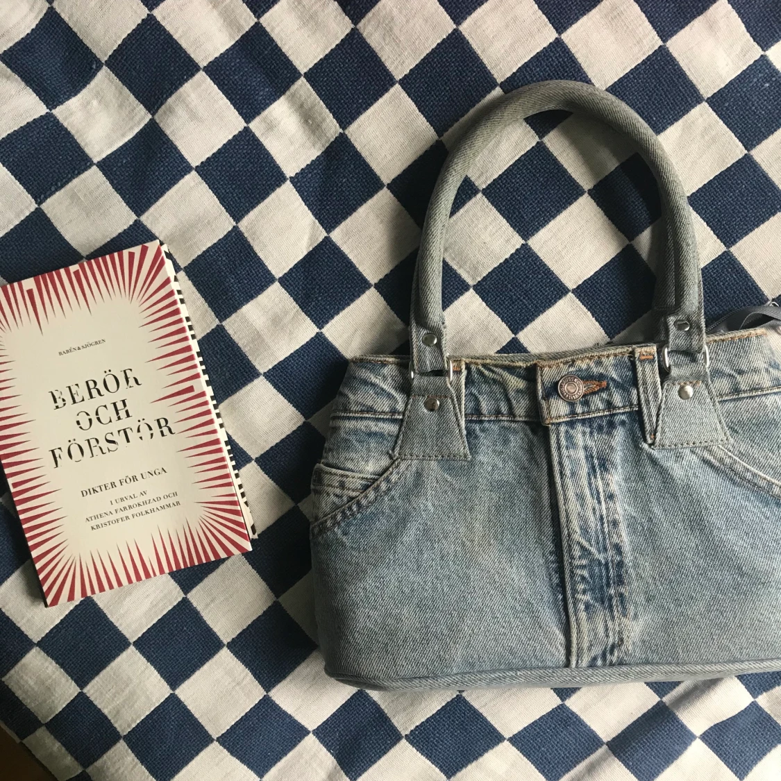 Handväska i jeans - 91