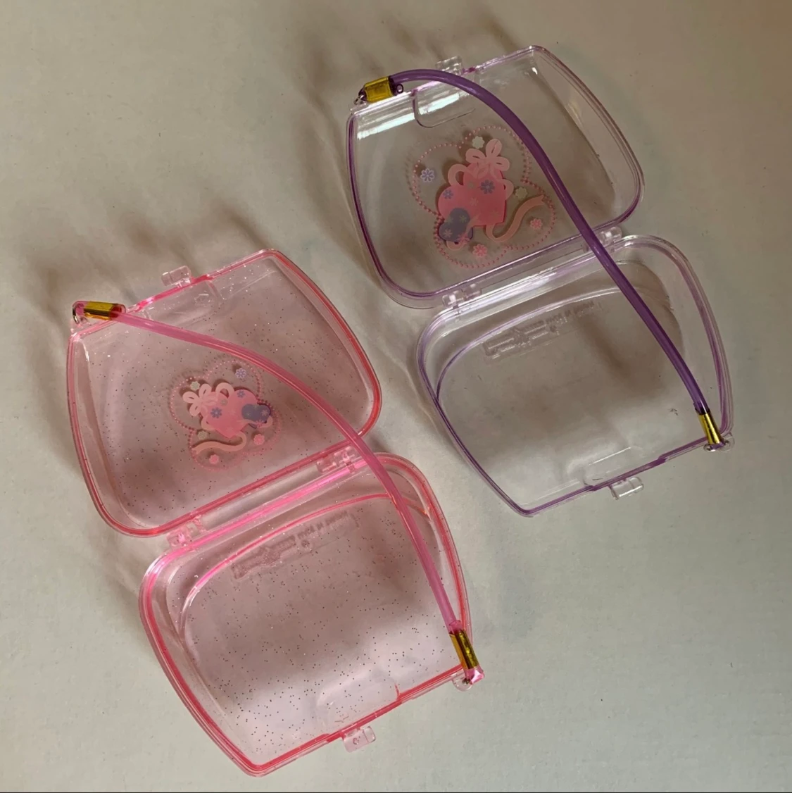 90-tal retro miniväskor glitter  - 90