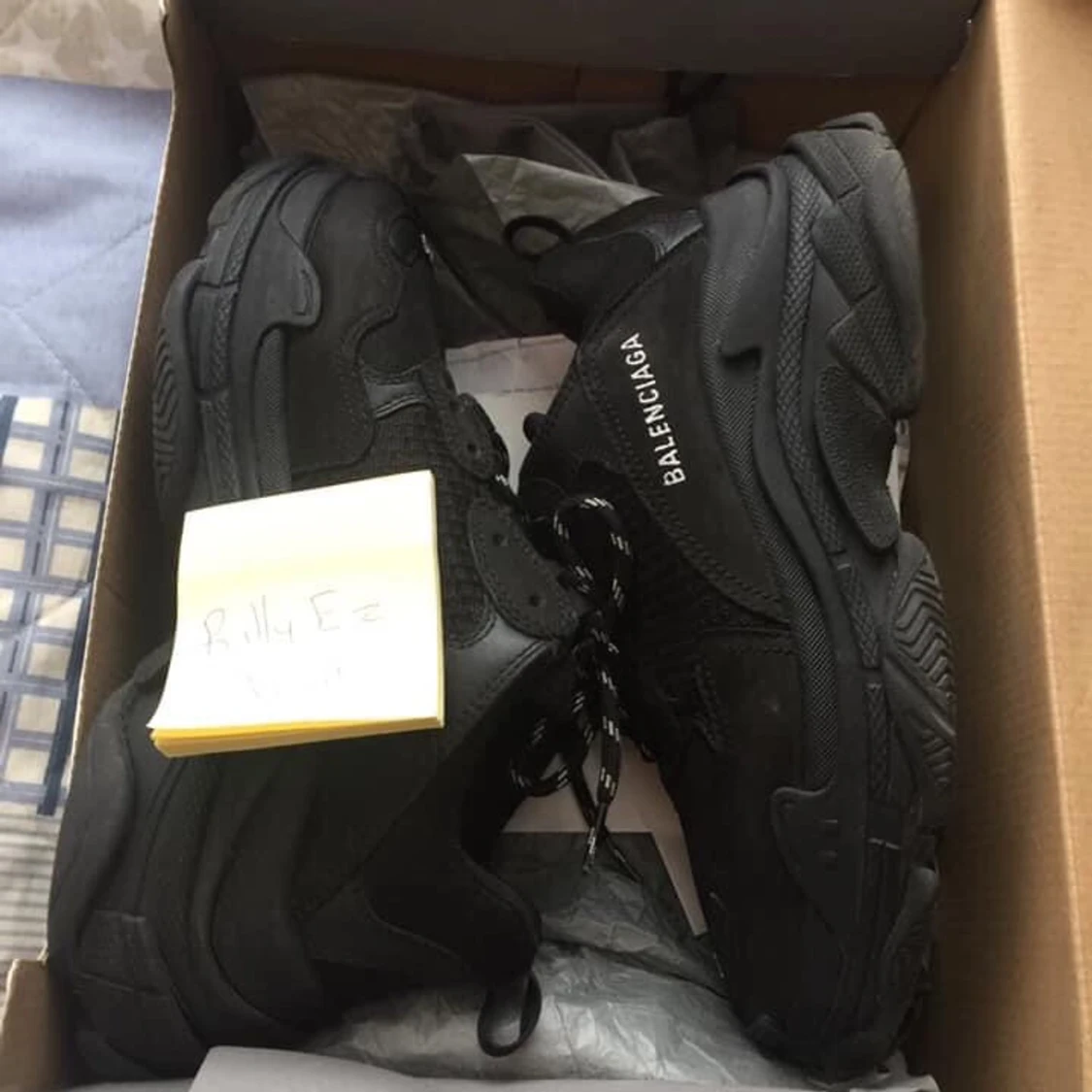 Balenciaga triple S black eu40 uk6 - 91