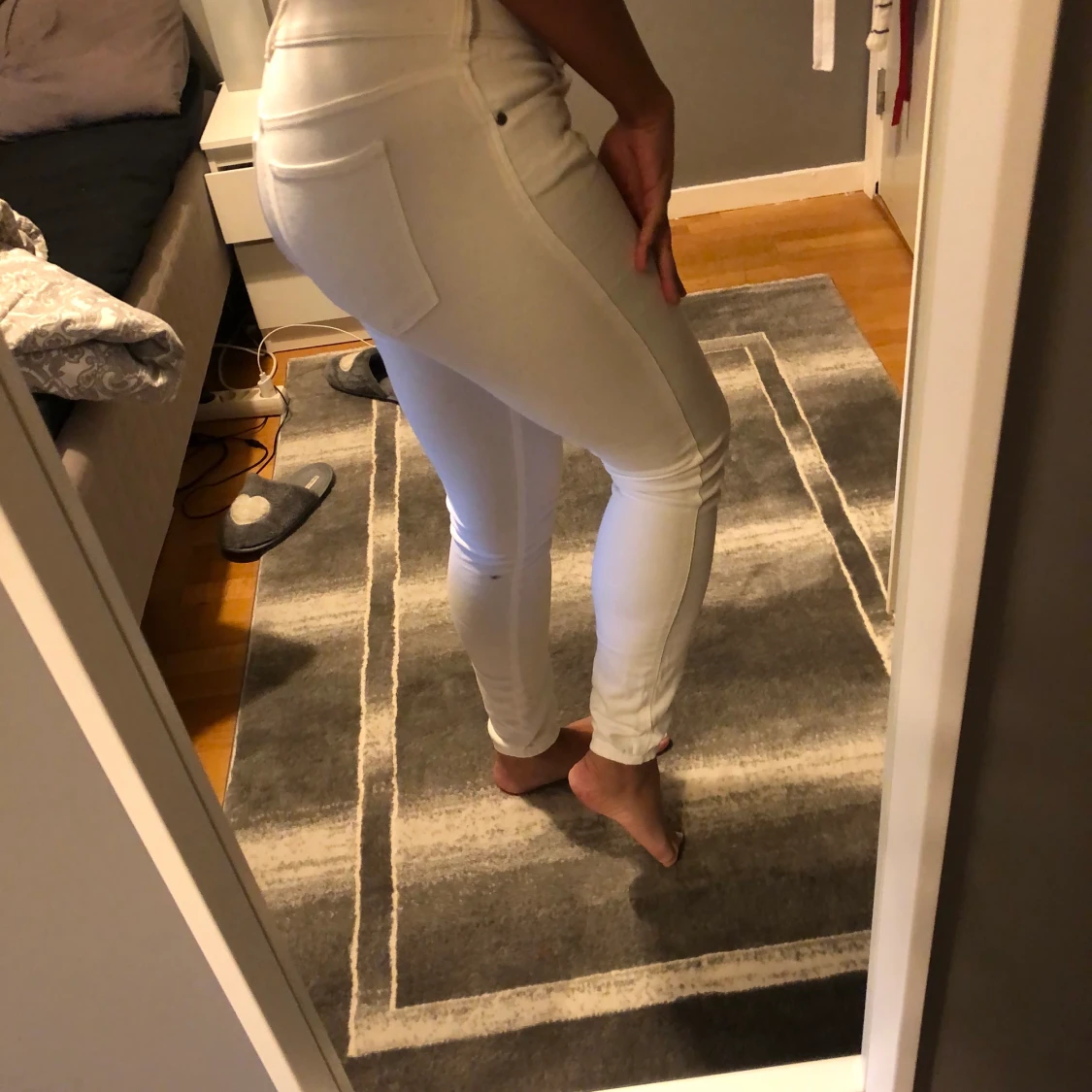 Dr Denim jeans vit - 90