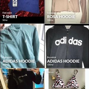 Kläder s-xs - Toppar, hoodies byxor och mer, skicka meddelande vid mer info😇