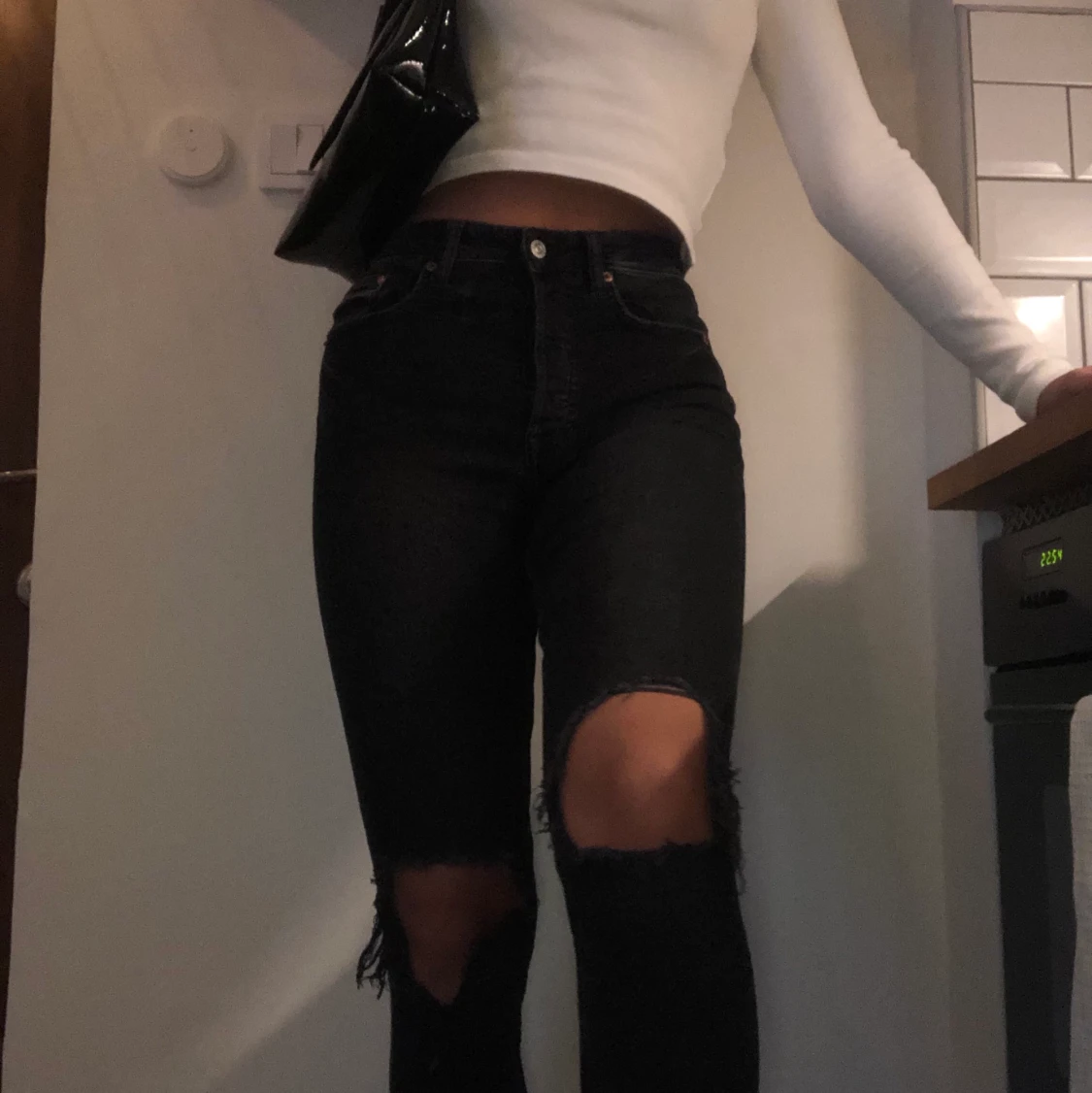 Jeans med slitningar  - 91