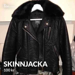  - Snygg skinnjacka. Storlek S/36. I jättefint skick. Skickar mot fraktkostnad 