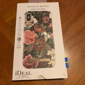Ideal of Sweden, Antique Roses - Skal från ideal of Sweden som passar till iPhone X. Sparsamt använt i bra skick. Är lite repigt. Står inte för postens slarv!
