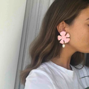  - Örhängen från Zara! Köptes för cirka 200 Kr och har blivit använda endast en gång (på bilden). Köparen står för frakten🤍