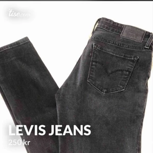 Lågmidjade jeans - levis - bra skick!🌟 📦köparen står för frakt💕