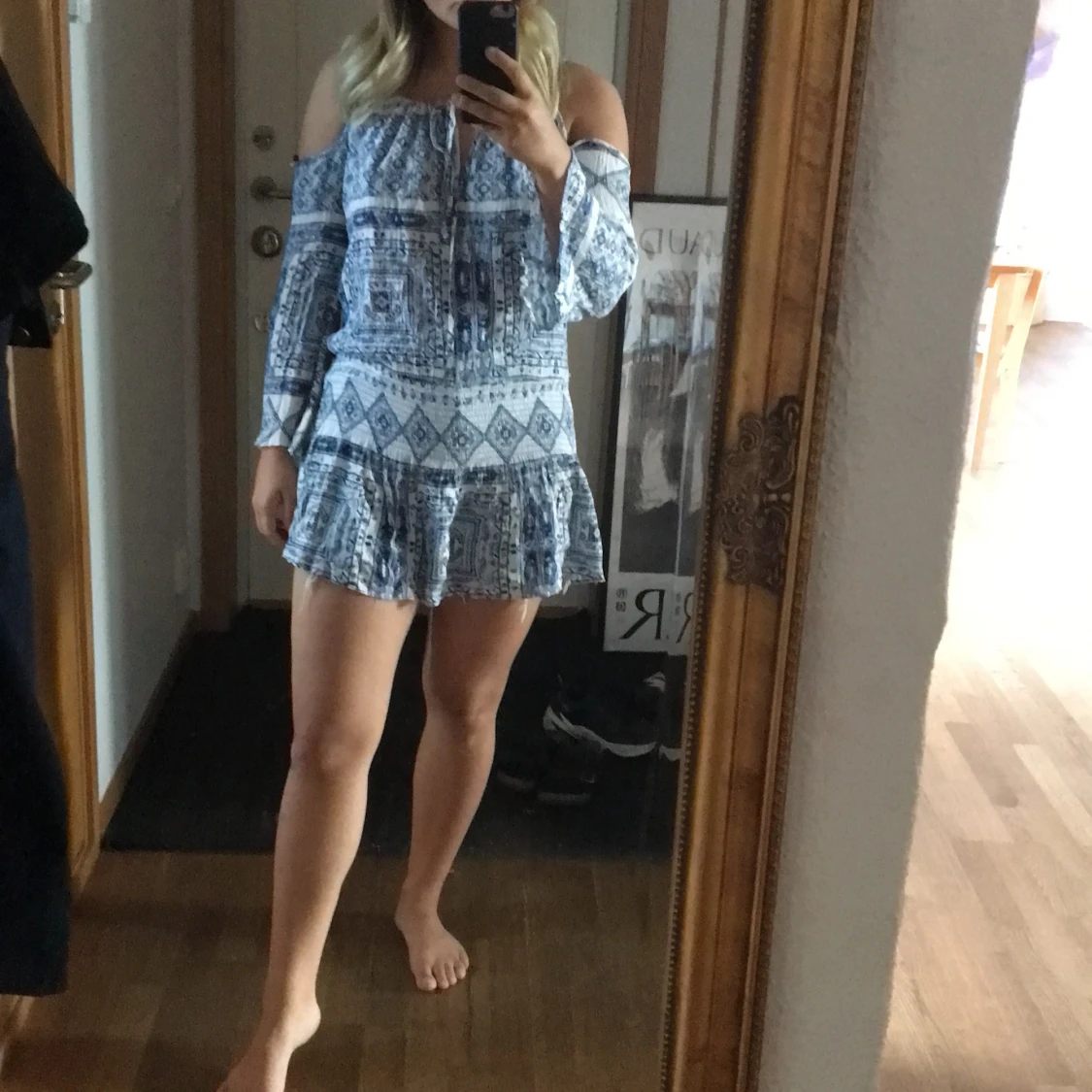 Mönstrad klänning!!