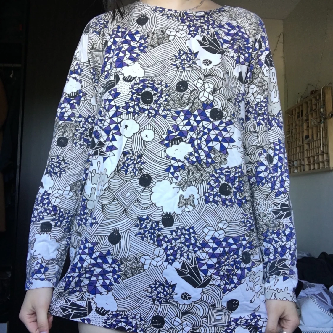 Oversized monki tröja - 90