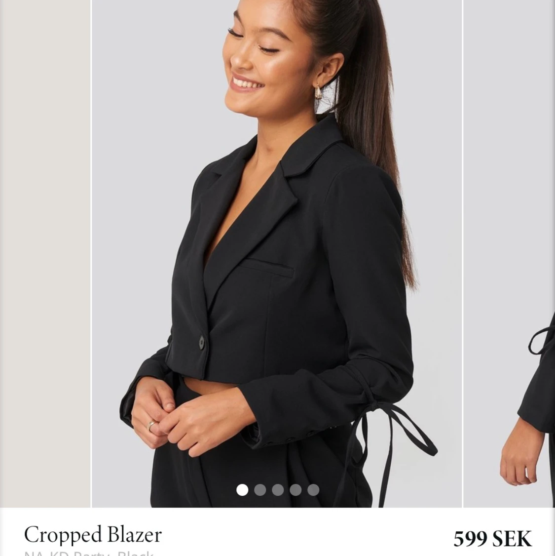 Cropped blazer - 90