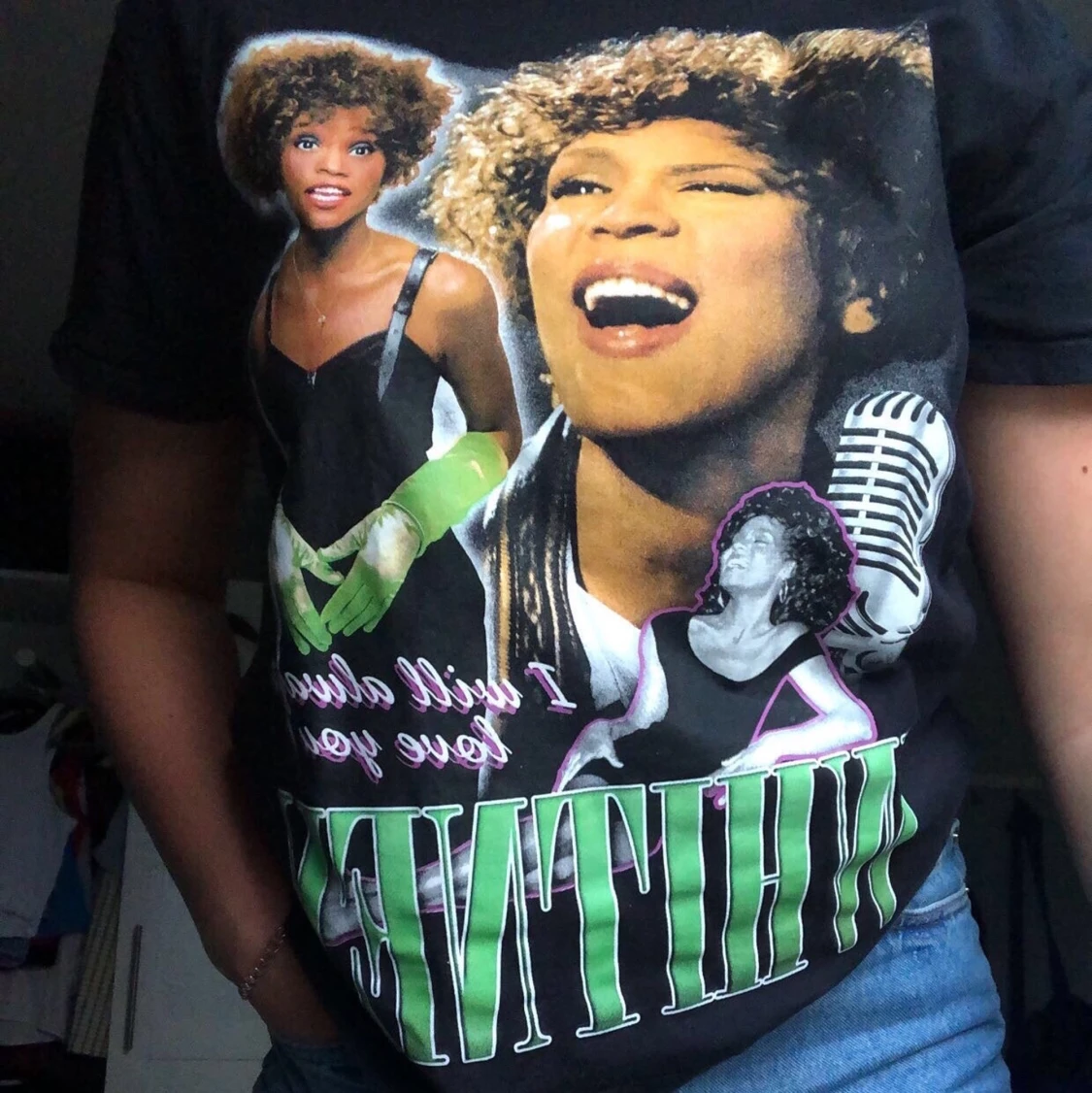 Whitney Houston T-shirt  - 90
