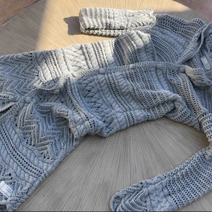  - Tunn lång bomullskofta OddMolly stl 3 38/40 Tvättad 2 ggr bra skick