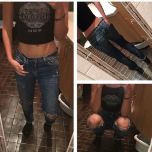  - Boyfriend jeans, knappt använd, bra skick