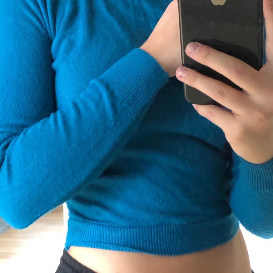 Blå vintage tröja - 90