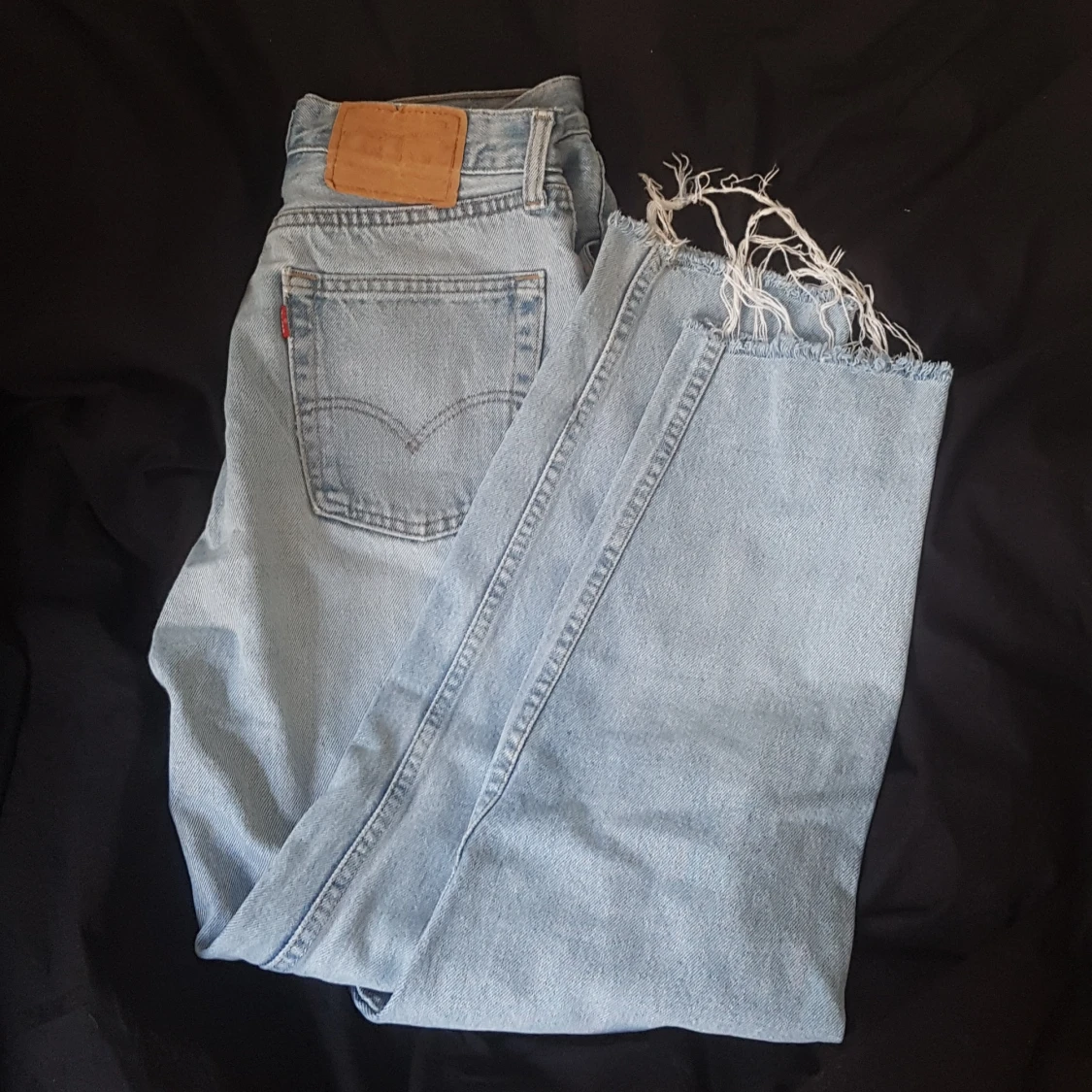 Vintage ljusblå Levi's mom jeans